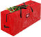 Evoio Christmas Tree Storage Bag, Heavy Duty Xmas Tree Bag with Zipper Fits 9 FT Tall Christmas Artificial Trees, Waterproof Xmas Storage Bag Protects from Dust, Red
