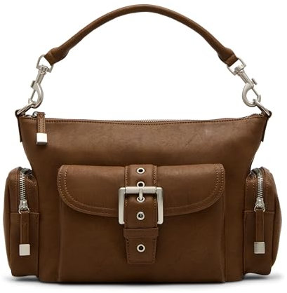 Steve Madden Andrew Cargo Umhängetasche, Sattel, Einheitsgröße