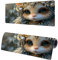 Large Mouse Mat Cute, Extended XXL Animal Gaming Mouse Pad Desk Pad 1200x600x3mm, Keyboard Mat with Non-Slip Rubber Base, Soft Smooth Surface, Stitched Edges Mousepad, Improved Precision and Speed F-3