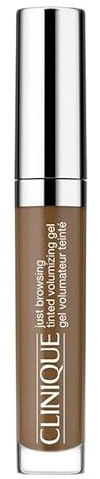 Clinique Just Browsing™ Tinted Volumizing Gel | Faserangereichertes Augenbrauen-Gel, das die Brauen sofort bändigt und auffüllt | Wasserfest + wischfest + kein Verklumpen + kein Bröckeln
