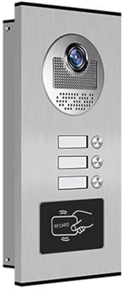 DMETE de videoportero con 3 timbres for viviendas y Apartamentos. Notificaciones en Tiempo Real