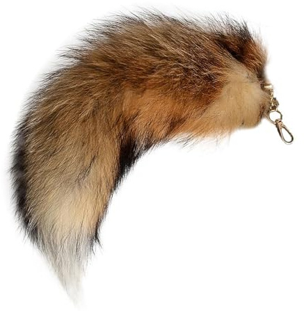 AMONENZ Queue de Renard, Pendentif Queue-Renard, pour Sacs, Voitures, Porte-Clés, Sac à Dos