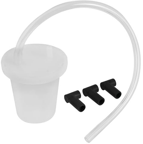 Performance Tool W80626 Bremsenentlüftungs-Set für eine Person mit 3 Adaptern, leicht Luft aus den Bremsleitungen zu entfernen, 30,5 cm, Schlauchlänge, 227 g Becherkapazität