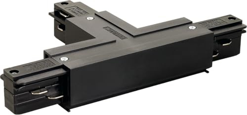 EUTRAC T-Verbinder für 3-Phasen HV-Schiene, Erde rechts T-Verbinder 2, schwarz