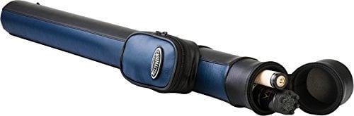 Casemaster Q-Vault Supreme Billard-/Poolqueue, Hartschalenkoffer, hält 1 kompletter 2-teiliger Queue (1 Butt/1 Schaft), Blau