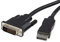Techly 020782 Cavo Monitor DisplayPort 1.2 a DVI 2m Nero