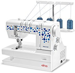 Macchina PER CUCIRE Elna braccio libero modello Coverlock - 2/3 telaio ad aghi easycover