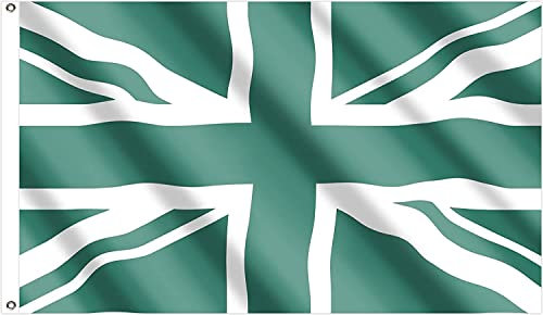 1,5 x 0,9 m Gran Bretagna Union Jack UK Bandiera Nazionale Verde Eventi Sportivi Pub BBQ Decorazioni per Rugby Calcio Sport Coppa del Mondo 2023 Banner Fan Support Table Cover