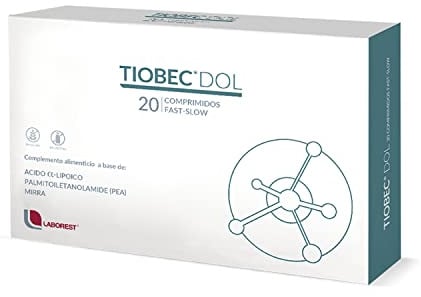 Uriach Medical Tiobec Dol 20comp, Weiß
