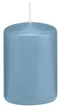 Stumpenkerzen Kerzen Hellblau/Himmelblau, Hellblau/Himmelblau 8 x 3,8 cm (H x Ø), 24 Stück, Wiedemann Kerzen, Markenkerzen Made in Germany in RAL Qualität