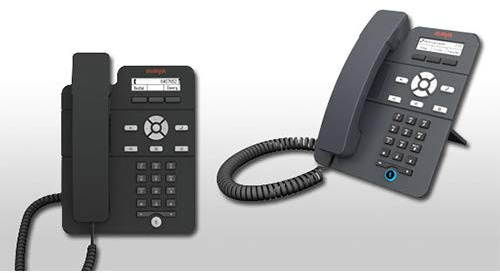AVAYA J129 IP Desktop Phone with LCD Display Plain