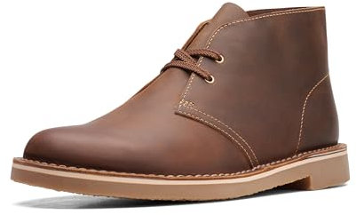 Clarks Bushacre 3, Stivali Uomo, Marrone Scuro, 43 EU