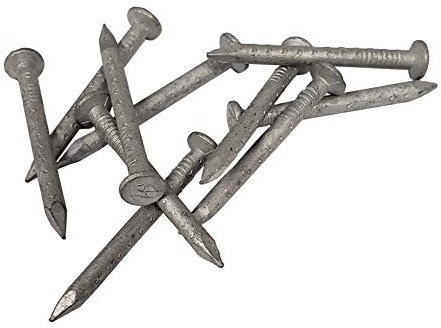 Decorex Hardware 1 1/2 x 10G Joist Hanger Nails | Hot Dip Galvanized Steel | 2.2lb / 1kg per Box