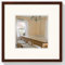 walther design BP150N Peppers Bilderrahmen, Holz, 15x15 cm, nussbaum