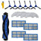 Kit di accessori MIKONG per parti di ricambio per aspirapolvere robot Proscenic 850T 15 confezioni con spazzola principale e filtro e spazzola laterale e panno per mocio