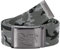 2Stoned Gürtel Stoffgürtel Ice Camo, matte Schnalle Classic, 4 cm breit, Koppelgürtel für Damen und Herren