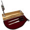 Jamonero Cabezal Giratorio y Telescópico + Cubre Jamon Burdeos + Afilador manual + Cuchillo Jamonero