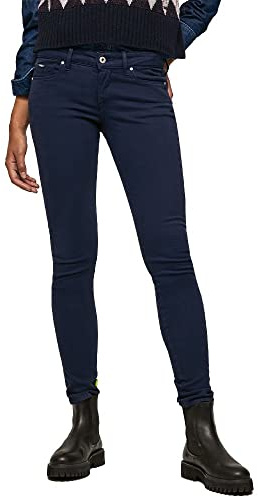 Pepe Jeans Soho, Pantaloni Donna, Blue (Dulwich), 31W / 30L