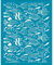 OLYCRAFT 10x12.7 cm Fisch Thema Tonschablonen Tropische Fische Siebdruck Für Polymer Clay Thema Sommer Sea Fish Siebdruck Schablonen Mesh Transfer Schablonen Für Polymer Clay Schmuckherstellung