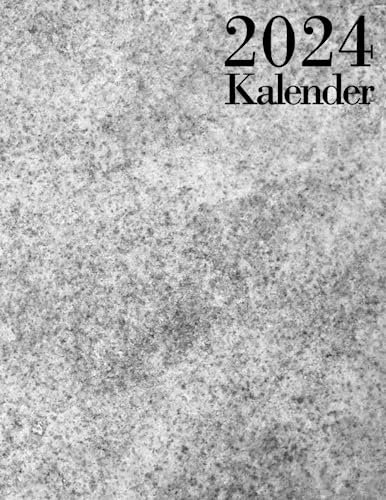 2024 Kalender: 2024 Monatlicher und Wochenplaner, 1 Woche auf 1 Seiten, Buchkalender Januar bis Dezember 2024, DIN A4.