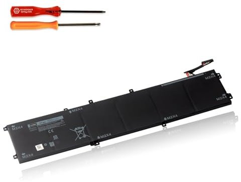 LUSONBAY 97Wh 6GTPY 5XJ28 Laptop Akku für Dell XPS 15 9560 9570 7590 P56F001 P56F002 Precision 5520 5530 5540 Mobile Workstation Vostro 7500 5XJ28 5D91C 5041C 05041C GPM03 0GPM03 11.4V/97Wh