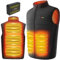 Heated Vest, Gilet for Men Women with 10000mAh Power Pack Included, Electric Body Warmer, Jacket Washable, 3 Heating Level | 6 Heat Up Zone, Self Warm Waistcoat