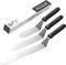 Xkzhrr spatole pasticceria, spatola per torte in acciaio inox, accessorio per torte, paletta applicatrice per decorazione di torte, pasticceria, pittura, cottura (6 pollici, 8 pollici, 10 pollici)