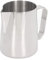 Pichet à lait, 450ml, pichet à vapeur en acier inoxydable de qualité alimentaire, bec verseur sans égouttures, poignée ergonomique, tasse à lait en métal pour Latte Art (1)