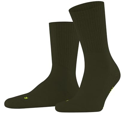 FALKE Unisex Socken Walkie Light U So Wolle Funktionsmaterial einfarbig 1 Paar, Grün Artichoke 7436, 42-43