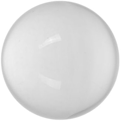 OUNONA Bola de Cristal Transparente para Fotografía y Feng Shui de y Juggling Adorno Decorativo para Oficina y Hogar Cristal Transparente