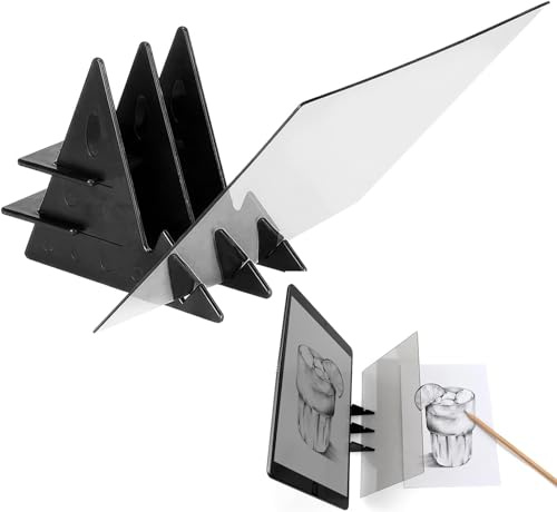 SKDFHOD Reflection Tracer Sketch Tool, Zeichenprojektor Handy, DIY Zeichenbrett Projektor, DIY Drawing Drawing Pad Optisches Zeichenbrett, für Sketch Drawing Board, Zeichnen Lernen für Erwachsene