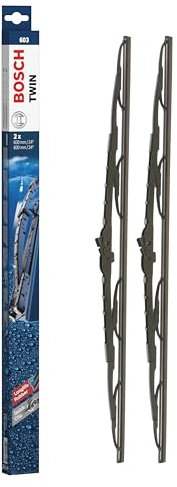 Bosch Scheibenwischer Twin 603, Länge: 600mm/600mm – Set für Frontscheibe