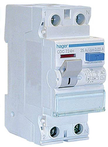 Hager CDC740H Spa INT Diff 2P 30MA 40A 2M