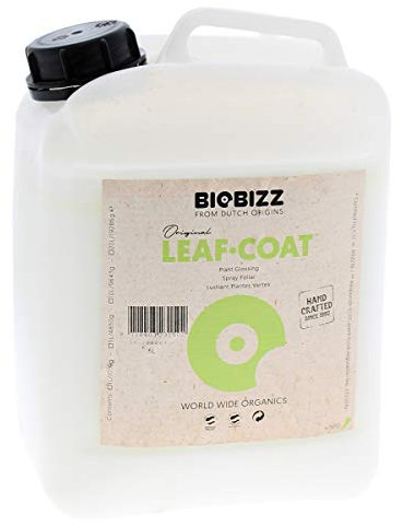 Fertilizante/Nutriente foliar para el cultivo de BioBizz Leaf-Coat (5L)
