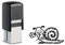 Bonuskartenstempel SCHNECKE - Stempel 10 x 10 mm
