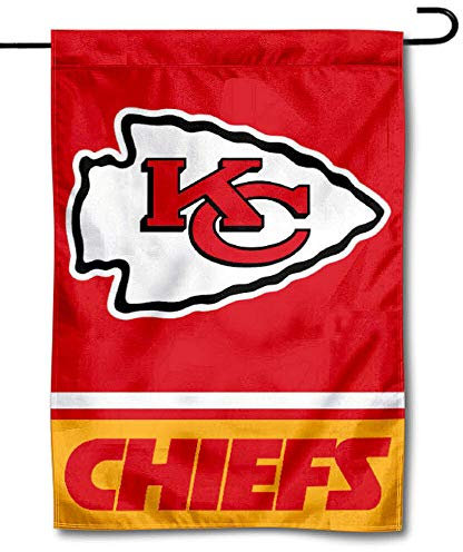 Wincraft Kansas City Chiefs Gartenflagge, Rot, 31,8 x 45,7 cm, Doppelseitig, Officially Licensed