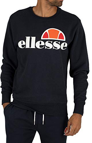 ellesse, succiso, Men's Sweatshirt, Men's, SHS01148, Blu (Dress Blue), Large