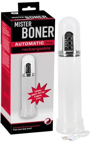 You2Toys Penispumpe - Vakuumpumpe mit Sleeve für Männer, wiederaufladbare Potenzpumpe für Stimulation und Training für ihn, weiß