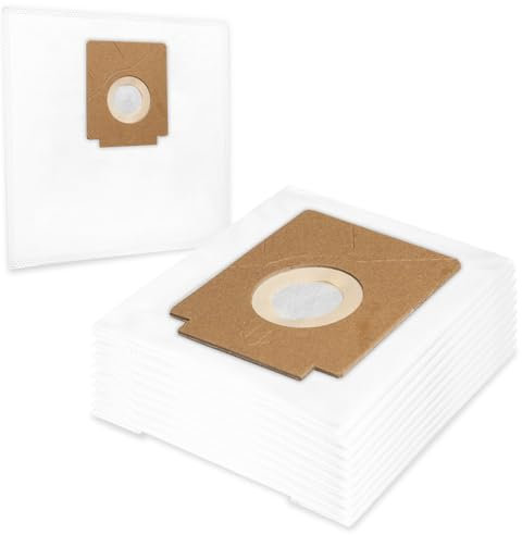 10 Hochwertige Staubsaugerbeutel + 2 Filter - Passend zu Swirl Y104 Filtertüten - Bestleistung beim Saugen