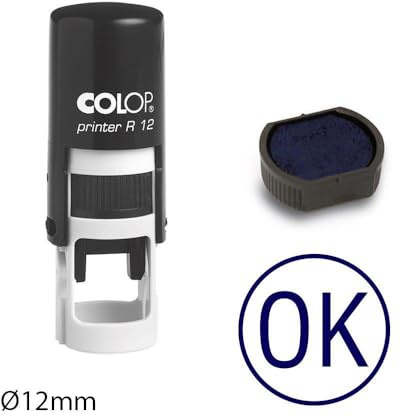 Stempelkissen OK Colop Printer R12, 12 mm blau