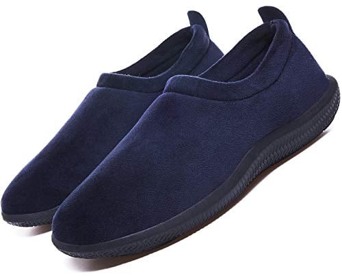 Eagsouni Pantofole Chiuse Donna Uomo Invernali Peluche Ciabatte | Caldo,Morbido comode,Cotone di memoria,Antiscivolo,scarpe casa,perfetto per uso domestico