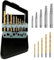 Keyohome 10PCS Screw Extractor and Left Hand Cobalt Drill Bit Set, Damaged Screw Remover Drill Extractor Combination Set