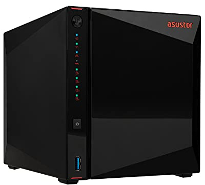 Asustor AS5304T 4-Bay 24TB Bundle mit 4X 6TB Seagate IronWolf