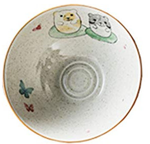 Lihuzmd Cuencos de Ramen de 8/9.5 Pulgadas,Tazón de Sopa de cerámica Ramen de Estilo japonés, vajilla Creativa para el hogar para Ensalada de Cereales de Fideos Soba Udon,D,2000ML