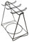 Uposao Tea Cups Display Stand Stainless Steel Cup Saucer Hanging Drain Rack Coffee Cup Holder for 6 Coffee Cup Saucer Spoon Sets Tea Set