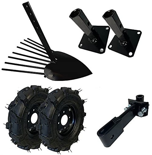 SAKAWA Kit de démarrage pour motobineuse Motoculteur Roues 400 x 8 Tiro