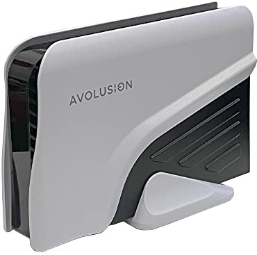 Avolusion PRO-Z Series 2TB USB 3.0 External Gaming Hard Drive for PS5 Game Console (White) - 2 Year Warranty