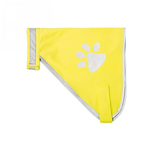 Hundewarnweste in Größe S - Reflexweste für Hunde mit Klettverschluss am Hals und am Bauch, damit Ihr liebster Vierbeiner bei schlechten Sichtverhältnissen sofort gesehen Wird