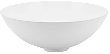 Weikeya Rundes Badezimmerwaschbecken , modern und glatt Acryl Waschbecken Yacht Eitelkeit