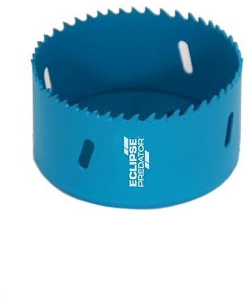 ECLIPSE Professional Tools - EBVP-57-57mm Predator HSS Bimetal Holesaw, Exceptional Cutting Performance on Steel, Cast Iron, Brass, Bronze, Aluminium, Plastic and Woods, Arbor Not Supplied